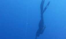 نيوزيلندي يحطم رقما قياسيا في الغوص الحر لعمق 102 متر