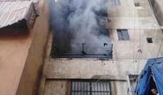 إخماد حريق أعشاب في حارة صخر وآخر شب داخل شقة سكنية في برج البراجنة