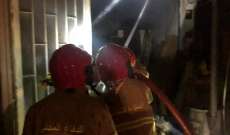 الدفاع المدني: حريق داخل منور احد المباني السكنية في فتقا