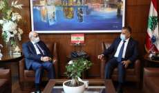 اللواء ابراهيم بحث مع الأمين العام للمجلس الأعلى اللبناني السوري ملف النازحين