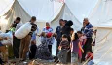 احتراق 6 خيم للاجئين السوريين في حلبا واصابة عدد منهم بجروح