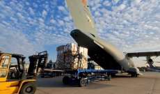 الدفاع التركية: طائرة عسكرية محمّلة بمساعدات لقطاع غزة وصلت إلى مصر