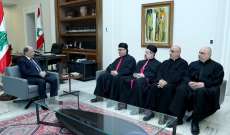 الرئيس عون تلقى دعوة لحضور قداس عيد القديس مارون 
