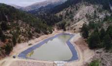 إنجاز بحيرة اصطناعية لتجميع المياه لري الأراضي الزراعية في أعالي بلدة فنيدق