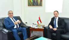بوحبيب ترأس الاجتماع الاول لمجلس الشراكة اللبناني - البريطاني بحضور سفير لندن