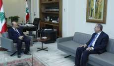 عدنان طرابلسي زار عون: رئيس الجمهورية يولي الشأن الاجتماعي أهمية كبرى