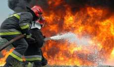 الدفاع المدني أهمد حريق منزلين في بلدتي السويسة وببنين العكاريتين