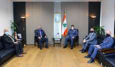 مدير عام قوى الأمن استقبل ضابط الارتباط لدى السفارة الأميركية في بيروت