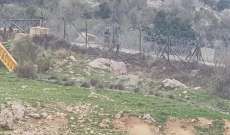 النشرة: قوة إسرائيلية مشطت الطريق العسكري المحاذية للجدار الحدودي