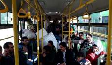 النشرة: وصول حافلات تقل النازحين العائدين من لبنان إلى قراهم بسوريا