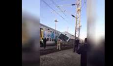 عشرات الإصابات جراء إصطدام قطاري مترو أنفاق في إيران