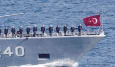 الدفاع التركية تعلن بدء مناورات مع قوات السلام بقبرص الشمالية في البحر المتوسط
