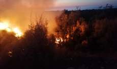  إخماد حريق جبل النفيسة في عكار بعد 6 ساعات من إندلاعه
