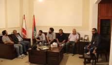 سعد التقى وفدا من اللجنة الوطنية لتحرير الاسير جورج عبدالله 