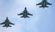 المرصد السوري: أكثر من 50 غارة روسية على مناطق انتشار 