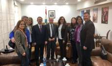 كيدانيان عرض مع نقابة الأدلاء السياحيين والاسمر الوضع السياحي في لبنان
