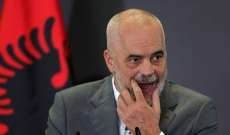 رئيس وزارء ألبانيا إشتكى من تأخر إجراءات إنضمام بلاده للإتحاد الأوروبي