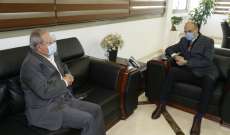 النائب حميّد بحث مع الوزير حسن في الإستعدادات لافتتاح مستشفى بيت ليف الحكومي