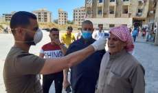 إجراء 400 فحص Pcr في مجمع الاوزاعي للنازحين السوريين في صيدا