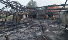 الدفاع المدني: إخماد حريق داخل مطعم في الصرفند والأضرار مادية