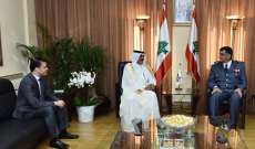 اللواء عثمان بحث مع سفير قطر سبل تفعيل التعاون والتنسيق بين البلدين