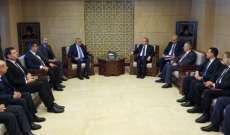 الوفد اللبناني في دمشق التقى وزير الخارجية السوري: متضامنين معكم في هذه المحنة بالإمكانات المتاحة للمساعدة