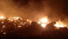 إهماد حريق كبير في أحراج بلدة الدورة العكارية