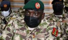 مقتل قائد الجيش النيجيري في تحطم طائرة عسكرية في شمال البلاد
