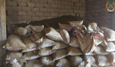 الجيش: توقيف عاملتين وضبط معمل لتصنيع المخدرات في منطقة دير الاحمر 