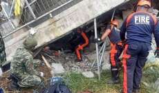 مقتل 4 أشخاص وإصابة 60 آخرين جراء الزلزال القوي الذي ضرب الفلبين
