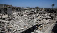 مقتل 5 فلسطينيين وإصابة آخرين بجروح بقصف إسرائيلي لمخيم النصيرات ومدينة رفح