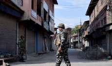 الجيش الهندي يعلن مقتل 5 من جنوده في معركة عنيفة مع مسلحين بإقليم كشمير
