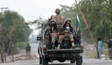الجيش الباكستاني أعلن مقتل 20 متمردا و9 جنود في هجمات على قاعدتين عسكريتين بإقليم بلوخستان