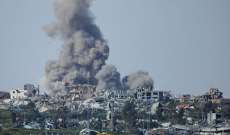 مقتل 9 فلسطينيين وإصابة آخرين إثر قصف إسرائيلي لمنزل في مخيم النصيرات وسط غزة