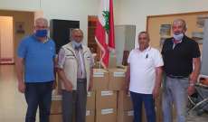 بلدية العاقورة تسلمت 100 حصة غذائية تقدمة من "تجمع موارنة من أجل لبنان"