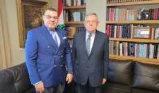 السنيورة بحث الأوضاع الراهنة مع السفير المصري في لبنان