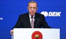 أردوغان: تركيا ستواصل الضغط على إسرائيل تجاريًا ودبلوماسيًا حتى تنهي مجازرها في غزة
