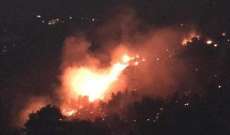 الدفاع المدني: اخماد النيران في أحراج داريا - ايزال في قضاء الضنية