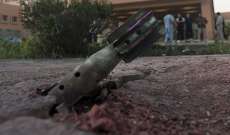 اطلاق قذائف صاروخية خلال إشكال بين أقارب بحي الشراونة