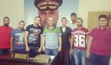 وفد من جمعية "أنصار الوطن" زار مكتب امن طرابلس بمخابرات الجيش