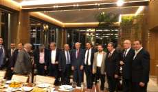عشاء على شرف النائب فيصل كرامي في وسط بيروت حضره عدد من الشخصيات السياسية والاعلامية