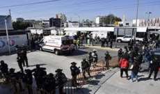 قتيل و57 جريحا في اصطدام قطاري مترو في مكسيكو