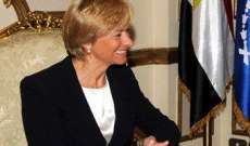 وزيرة الدفاع الايطالية تبحث مع نظيرها الأميركي أمن المتوسط 