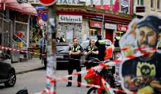 الشرطة الألمانية تطلق النار على مهاجم حمل فأسا في هامبورغ