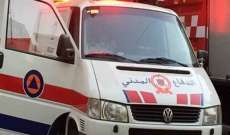 الدفاع المدني: نقل جثة شاب سوري ليلا من عين زحلتا الى مستشفى عين وزين