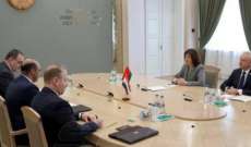 مباحثات سورية - بيلاروسية لتعزيز العلاقات الثنائية