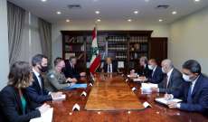 الرئيس عون أكد لوكيل الأمين العام للأمم المتحدة رغبة لبنان في التمديد للقوات الدولية