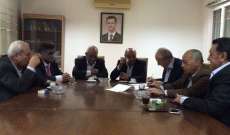 البعث العربي عقد اجتماعا للبحث بالأمور التنظيمية الخاصة بشؤون الحزب