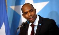  نجاة رئيس وزراء الصومال من محاولة اغتيال أثناء خطاب له بمدينة مركة الساحلية
