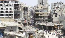النشرة: دخول الورشات الخدمية والفنية إلى حي الوعر غرب حمص بعد خلوه من المسلحين